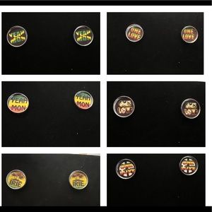 Jamaica Vacation Stud Earrings Set